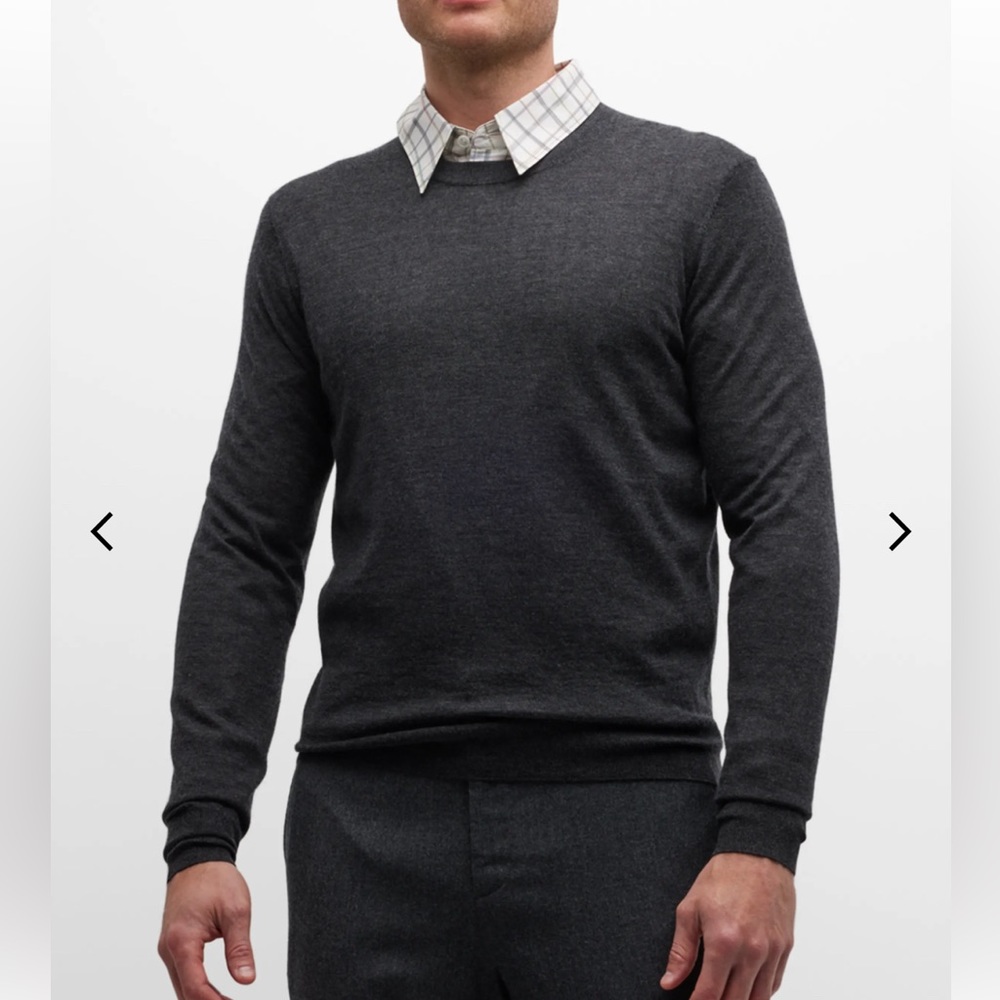 Men's Cashmere  Crewneck Sweater